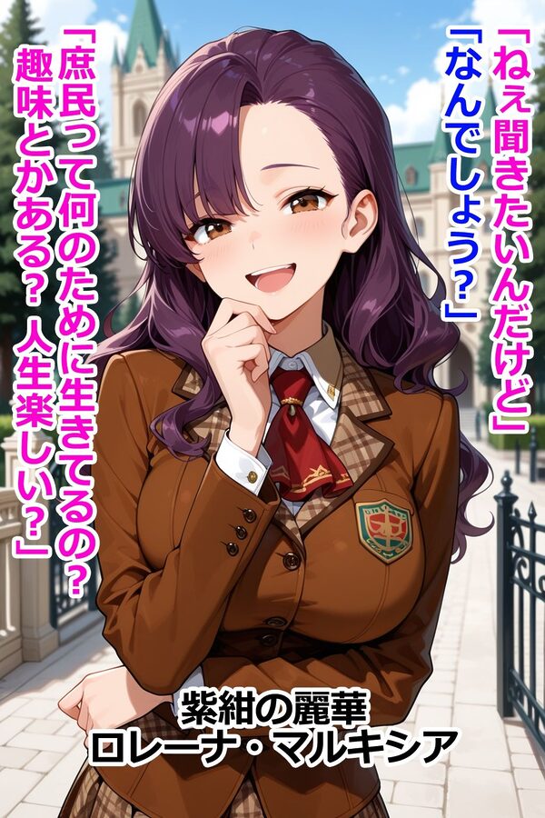 巨乳お嬢様はその男と会話してはいけない2 即堕ち2コマ 画像7