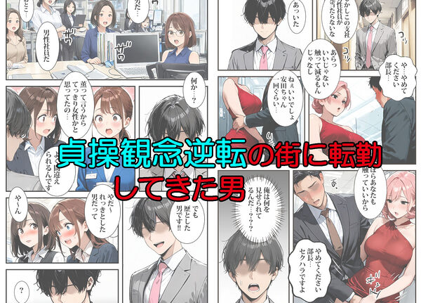 転勤した街は貞操観念逆転の街だった 画像1