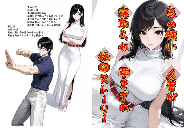 気の強い人妻が寝取られ孕まされ托卵ストーリー 画像1