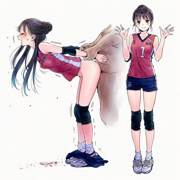 パパ活で処女を散らした部活動の女の子 画像10