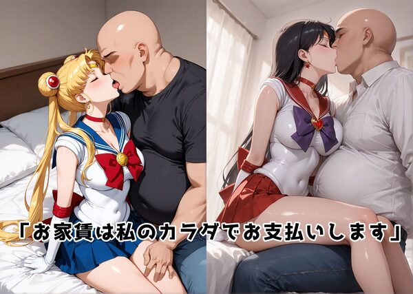 チン体奉仕契約〜大家への家賃は私達のカラダ〜  セーラー〇ーン・セーラー〇ーズ編 画像3