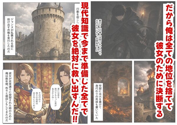 ジャンヌダル●の幼馴染に転生した俺は、彼女の悲惨な歴史を変える!! 画像5