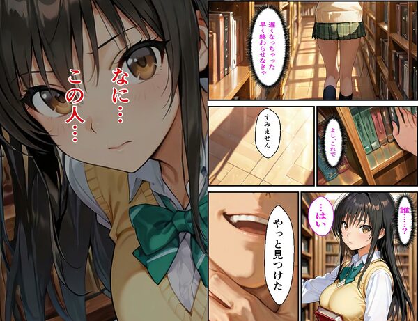 放課後の古手〇唯の悲劇 2【図書室編】ー消せない過去と動画の鎖 画像1