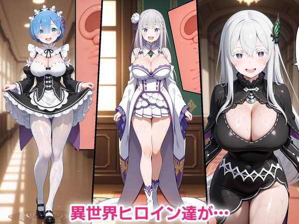 催●おじさんに寝取られる異世界ヒロインの三人〜全員メス堕ち・孕ませ〜 画像1