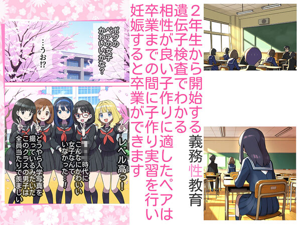 義務性教育〜妊娠すると卒業できる学校〜 画像2