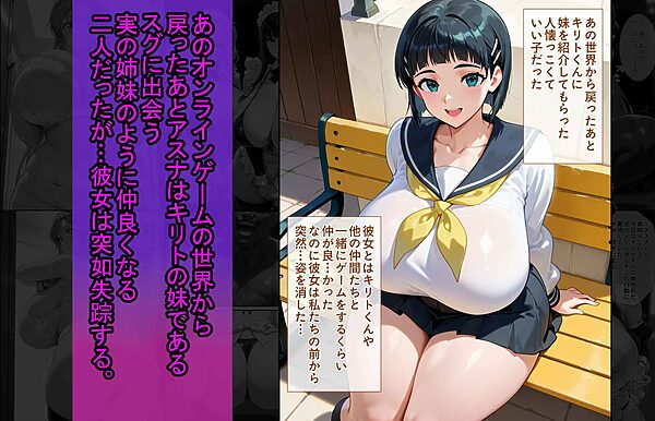 爆乳J●  アスナちゃんが巨根おじさんに寝取られる  話7 画像3