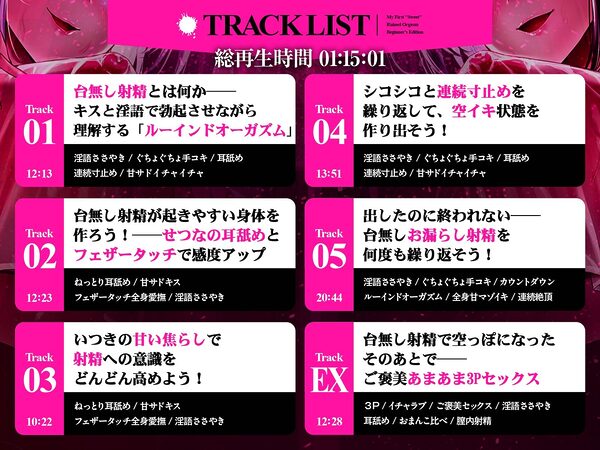 【台無し・お漏らし・空イキ】はじめての「あまあま」ルーインドオーガズム初級編〜何度イっても満たされない、甘マゾ連続絶頂メソッド〜 画像9