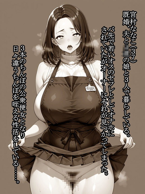 バ先の人妻ななこさんがデカチンに堕ちるまで 7 画像1