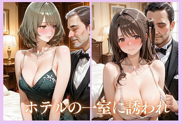 金持ちおじさんにされるがまま…枕営業ご奉仕SEX part2 画像4