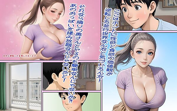 性欲と食欲の価値観が入れ替わった異世界（パラレルワールド） 画像5