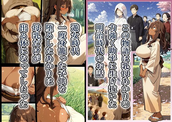 因習村の生贄――褐色の乳母 母乳を噴き出し 絶頂ス――「ムカサリ流し〜総集編〜」 画像1