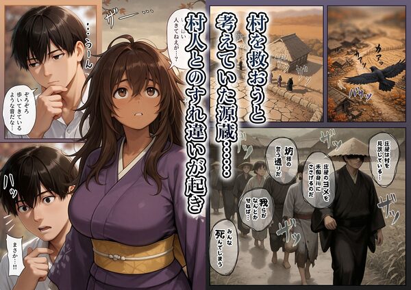 因習村の生贄――褐色の乳母 母乳を噴き出し 絶頂ス――「ムカサリ流し〜総集編〜」 画像6