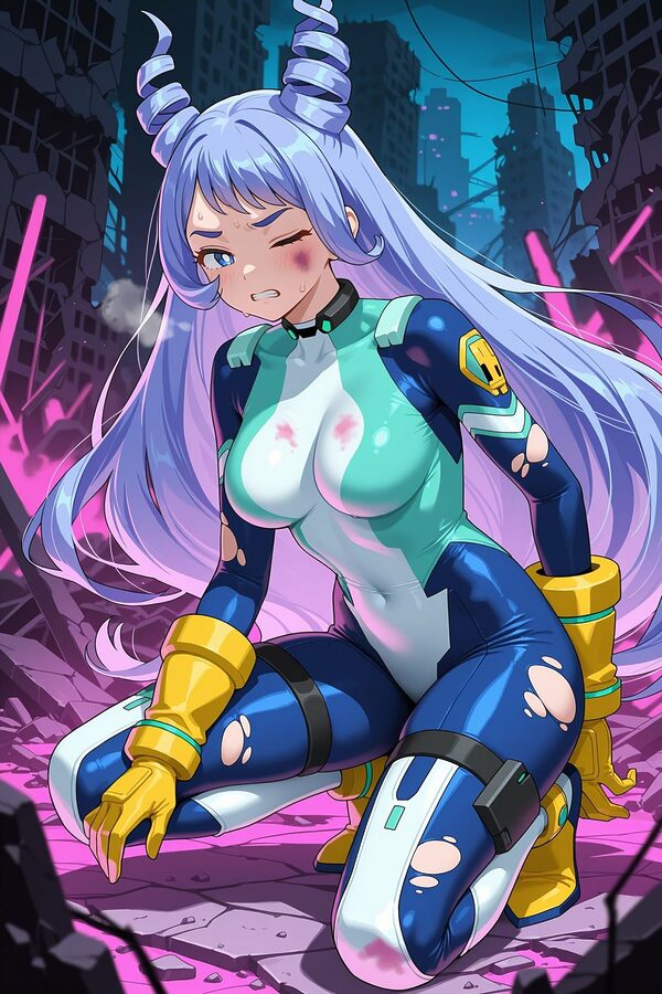 ヒーロー志望の少女たちが敗北の末に無様墜ちするまで【ヒ○アカ 八百万&ねじれ篇】 画像5