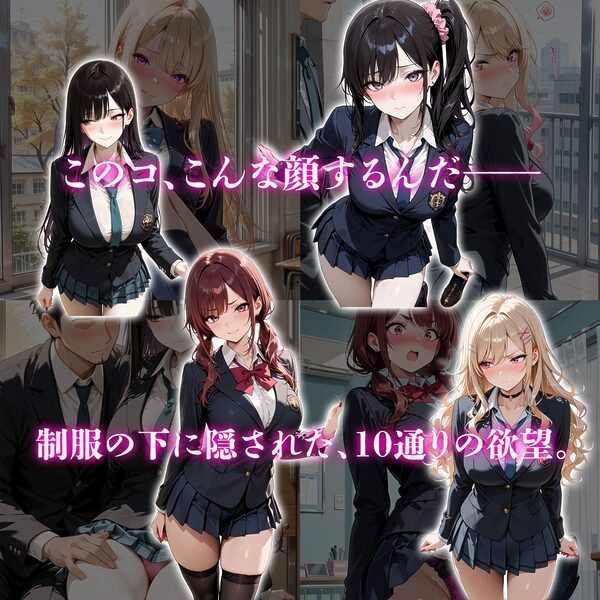 ギャルJK達を欲望のままに 射精し放題の濃厚女学園 画像4