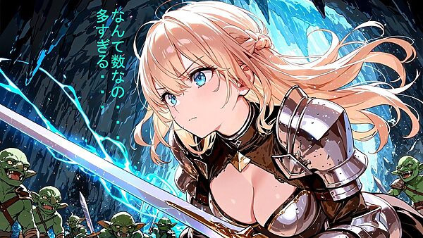 女騎士リリス 1 -ゴブリンの凌●- 画像2