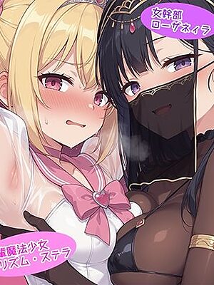 妖艶なる魔女ローザネィラの誘惑II メス堕ちヒロイン狂宴のW搾精【AI魔法少女】