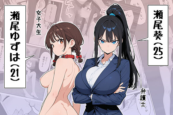 性犯罪者と戦う女弁護士 自分がハメられてメス堕ち人生終了 画像1