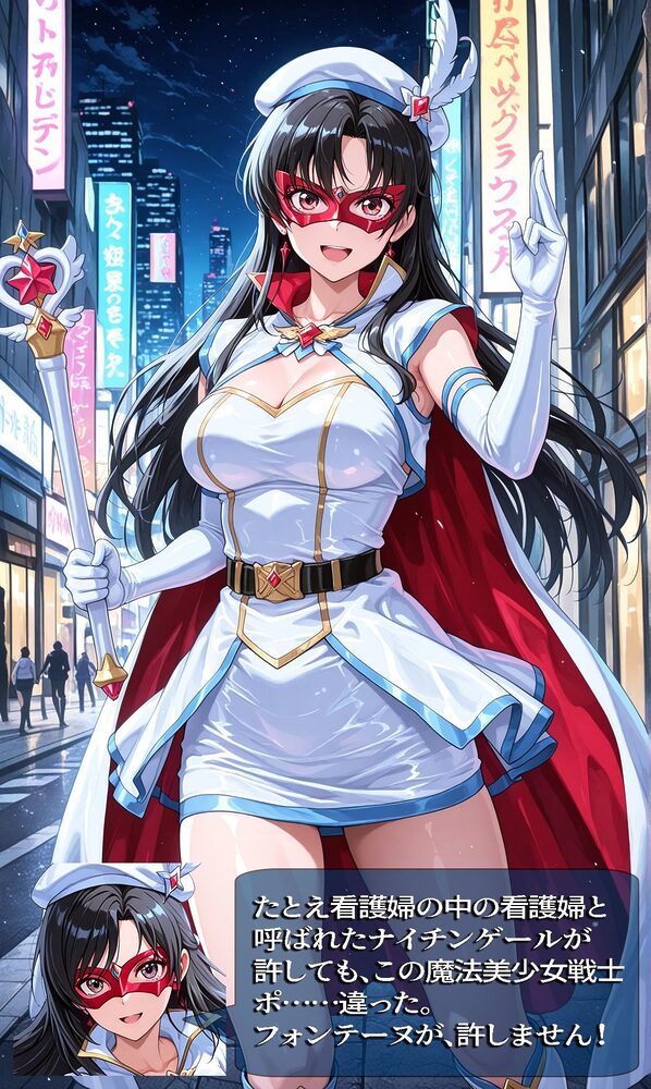 魔法美少女戦士フォン◯ーヌが負けちゃうやつ 01〜03 画像4