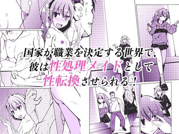 国家による性別交換  俺の適正職は性処理メイド、彼女は… 画像1