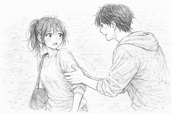 ナンパ男に連れて行かれた夜、彼氏には言えない ―断れなかった― 画像3