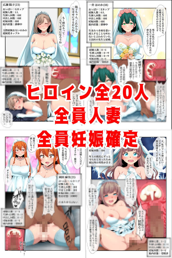 『結婚式中の花嫁に100％チンコをハメられる魔法』を使えるおじさんの日常 画像10