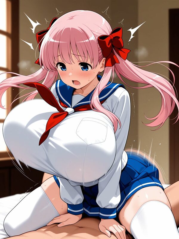 のどっちと乳揺れセックス 画像4