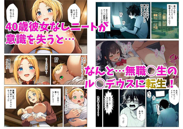 無職〇生のルーデ〇スに転生したので原作チート知識でハーレム乱交 画像1