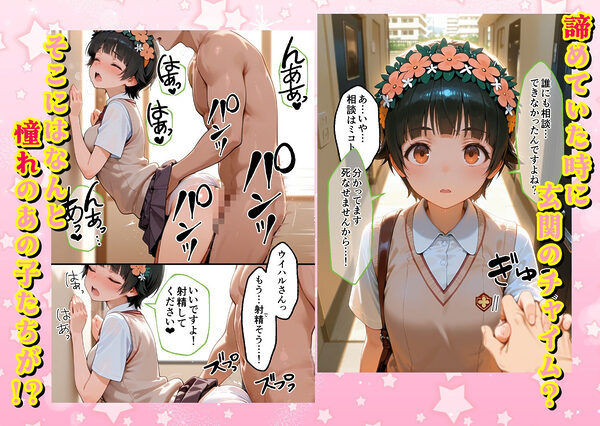 ヌプヌプしないと〇ぬ病気になりハメまくり救済（はーと）ハーレム性活 僕の部屋がヤリ部屋化…！？ 能力者編 画像2